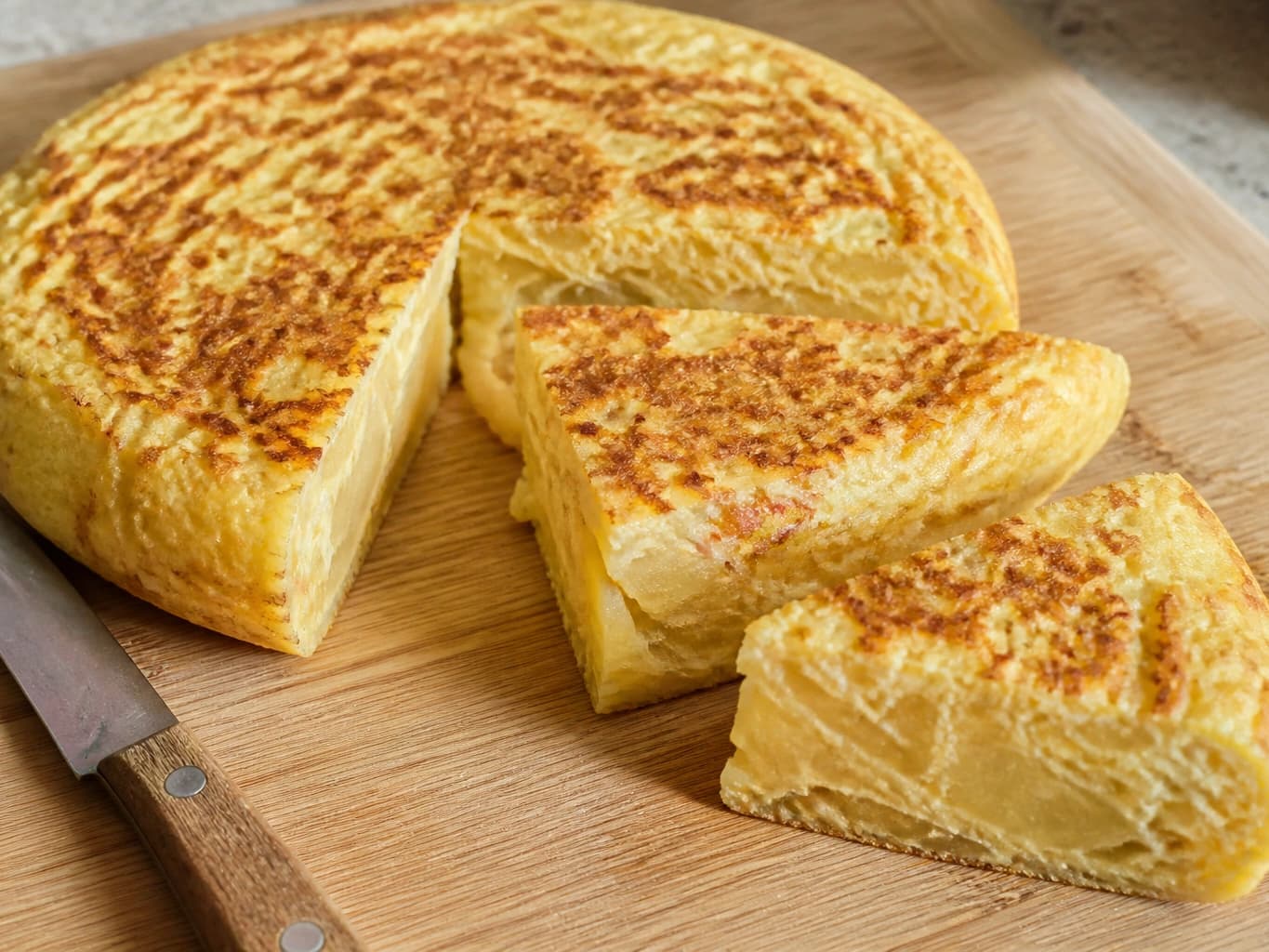 Tortilla aux pommes de terre anti-gaspillage
