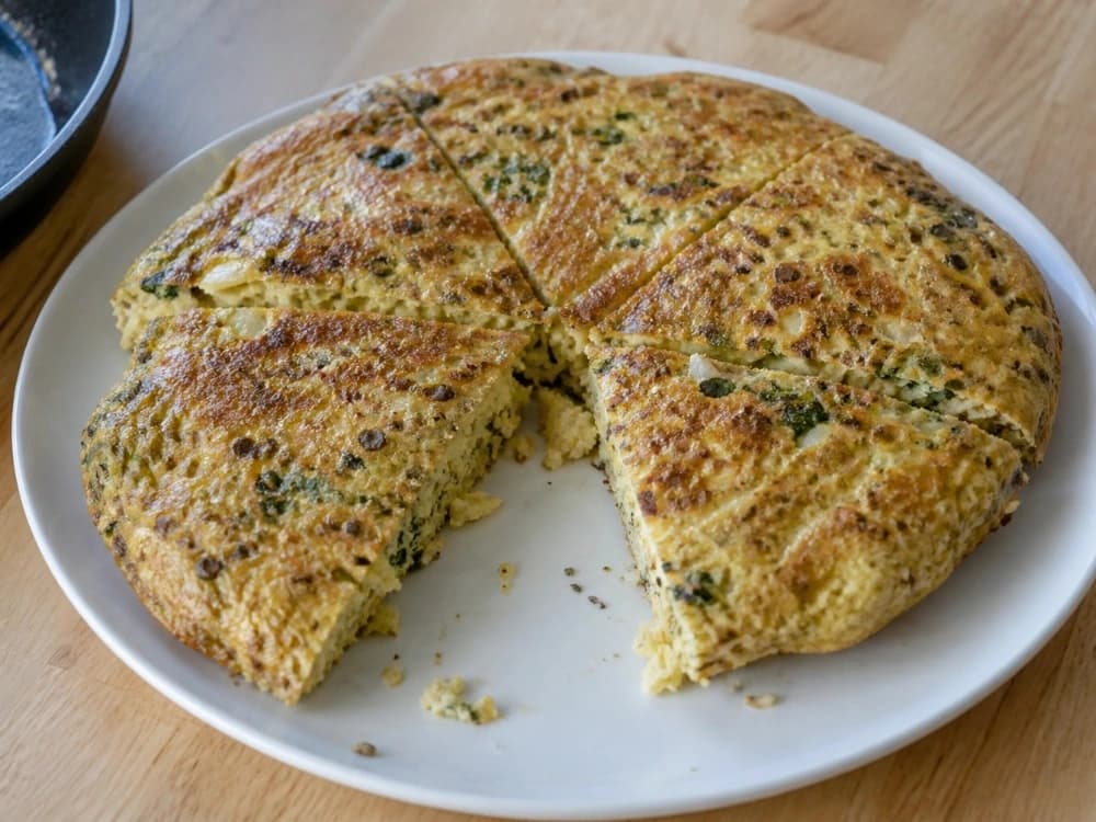 Frittata au quinoa anti-gaspillage