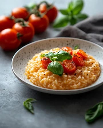 Recette Risotto express au thon et compotée de tomates — anti-gaspillage | iAssiette