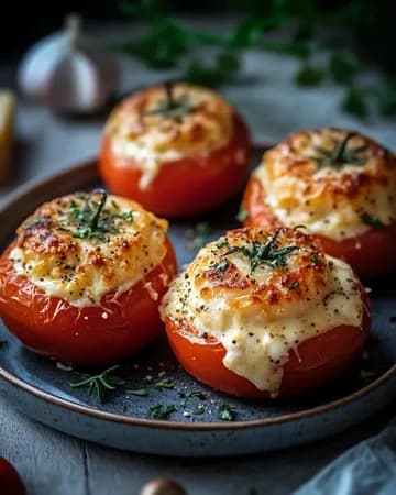 Recette Tomates farcies au thon et riz gratiné — anti-gaspillage | iAssiette