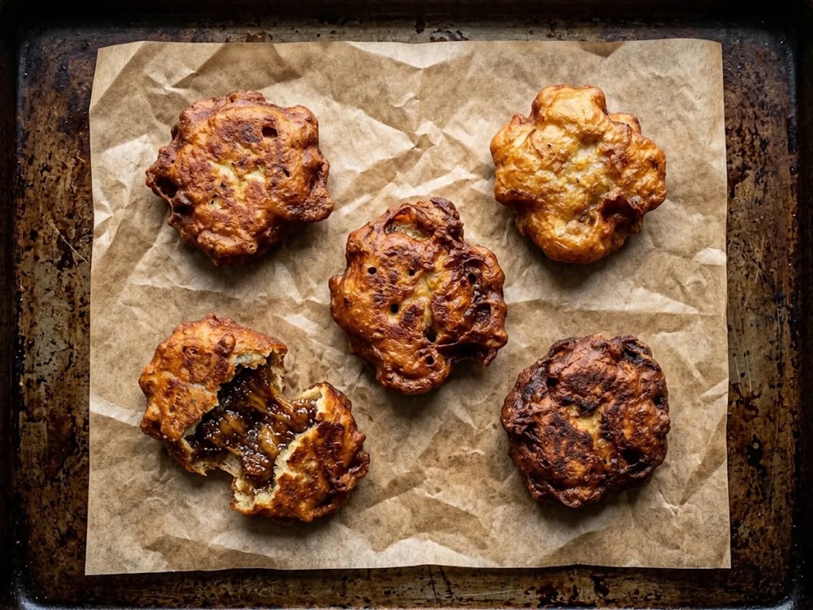 Photo de Beignets de bananes très mûres poêlés