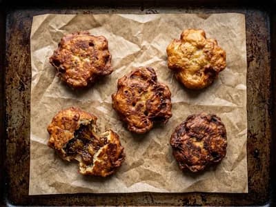 Photo de Beignets de bananes très mûres poêlés