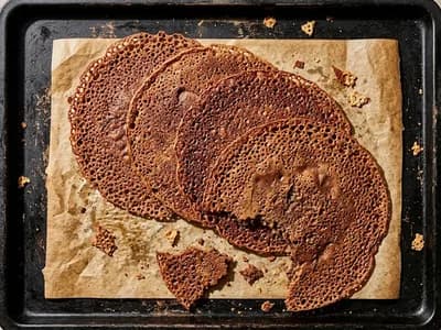 Photo de Galettes croquantes de lentilles poêlées