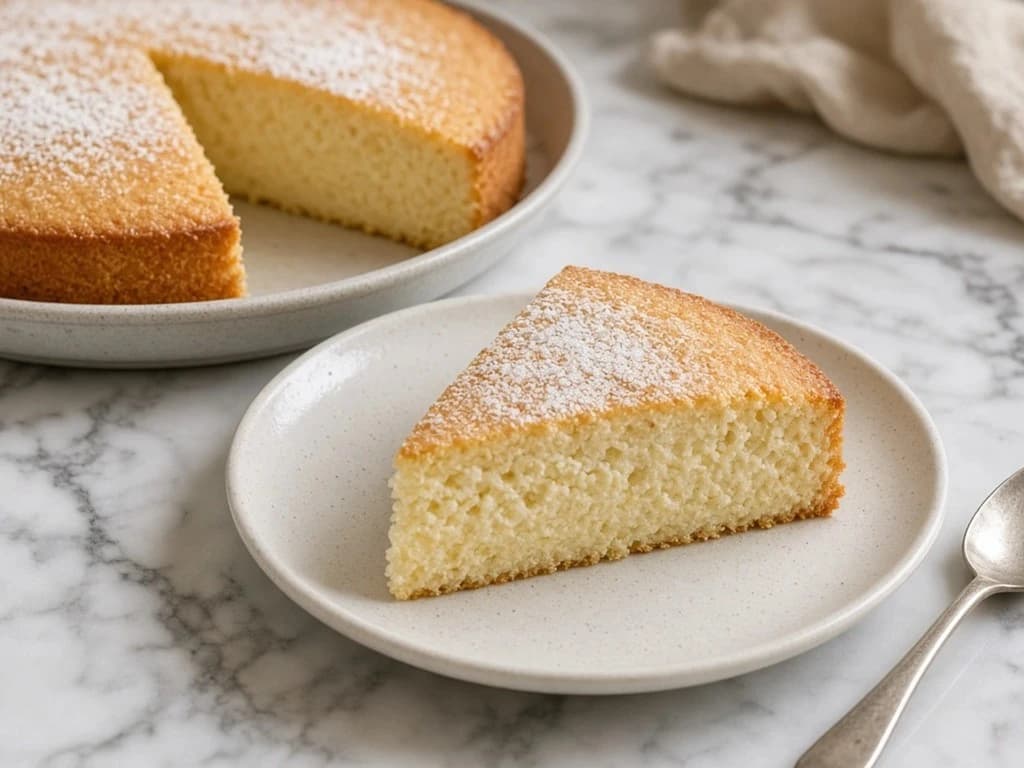 Gâteau de semoule léger au Yoplait à boire