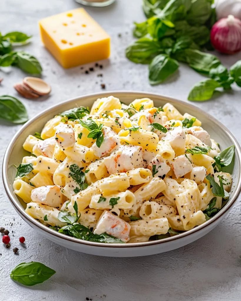 Recette Salade de pâtes fraîcheur au thon et fromage — anti-gaspillage | iAssiette