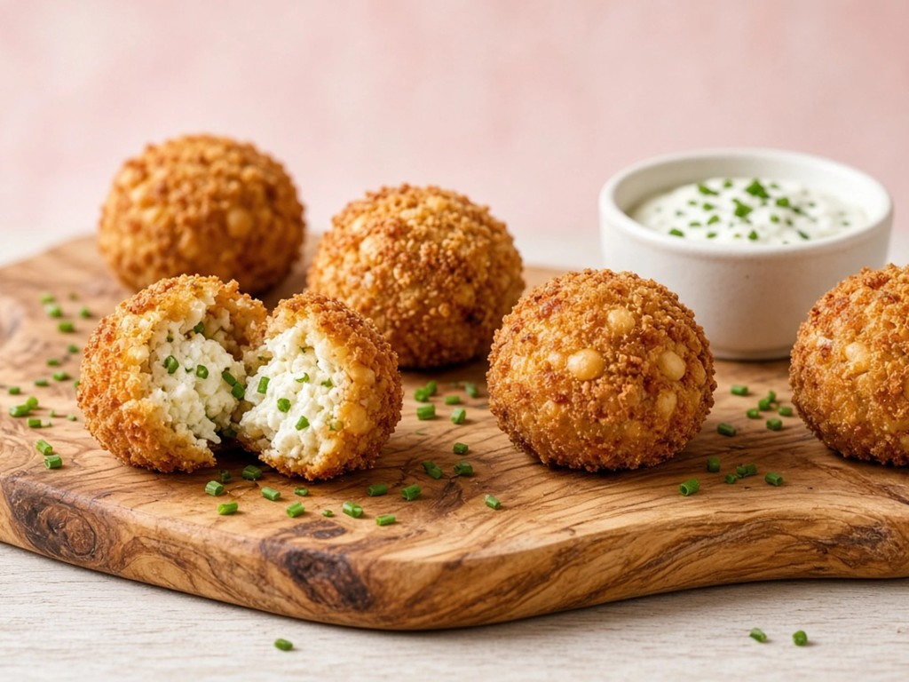 Bouchées croustillantes aux haricots et chèvre