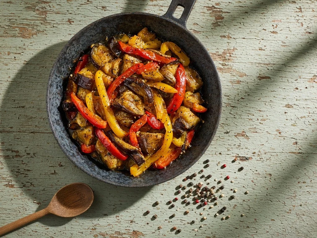 Poêlée paysanne de légumes confits