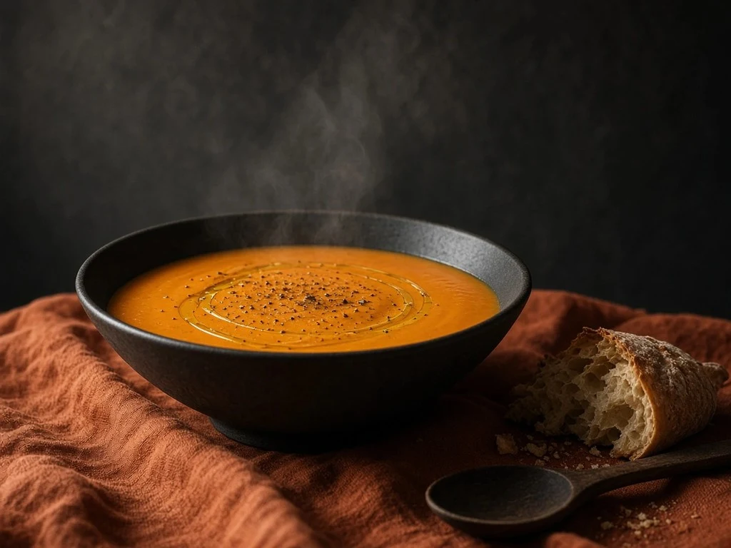 Velouté crémeux de patate douce