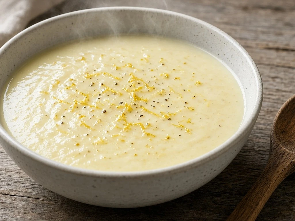 Velouté express lié au citron